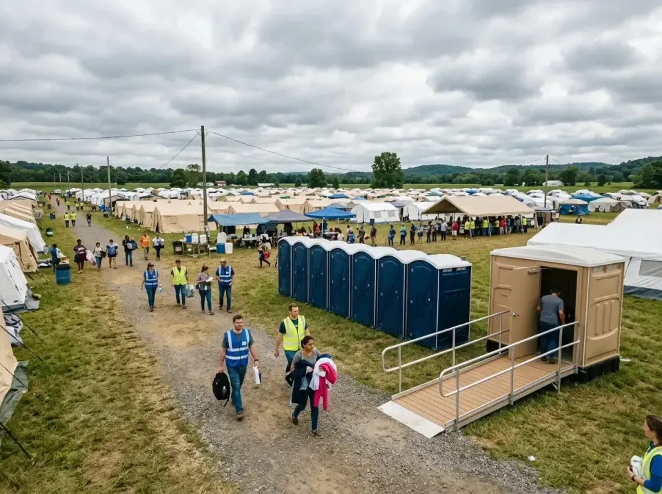 disaster-relief-camp-restrooms-010 — frequently asked questions, Dumpster & Portable Bathrooms Rental in Mundelein, IL